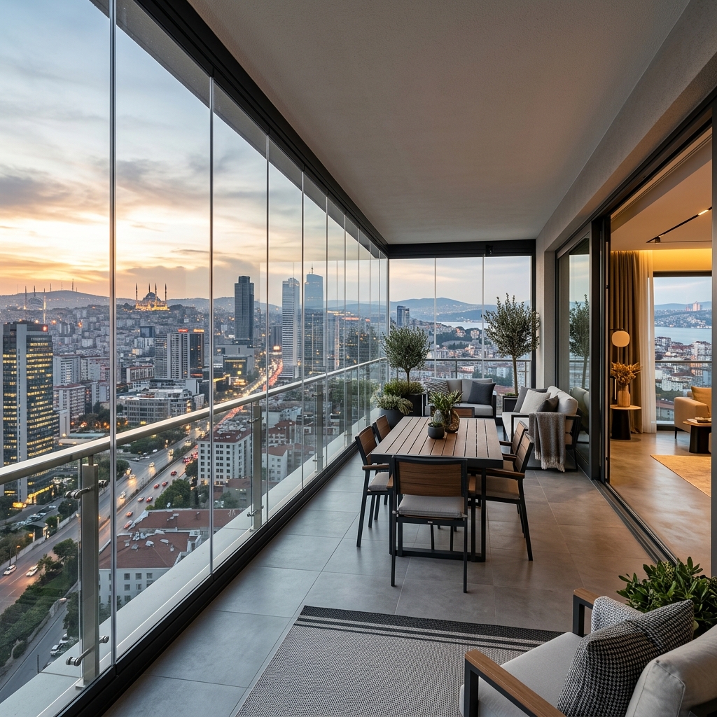 Katlanır Cam Balkon